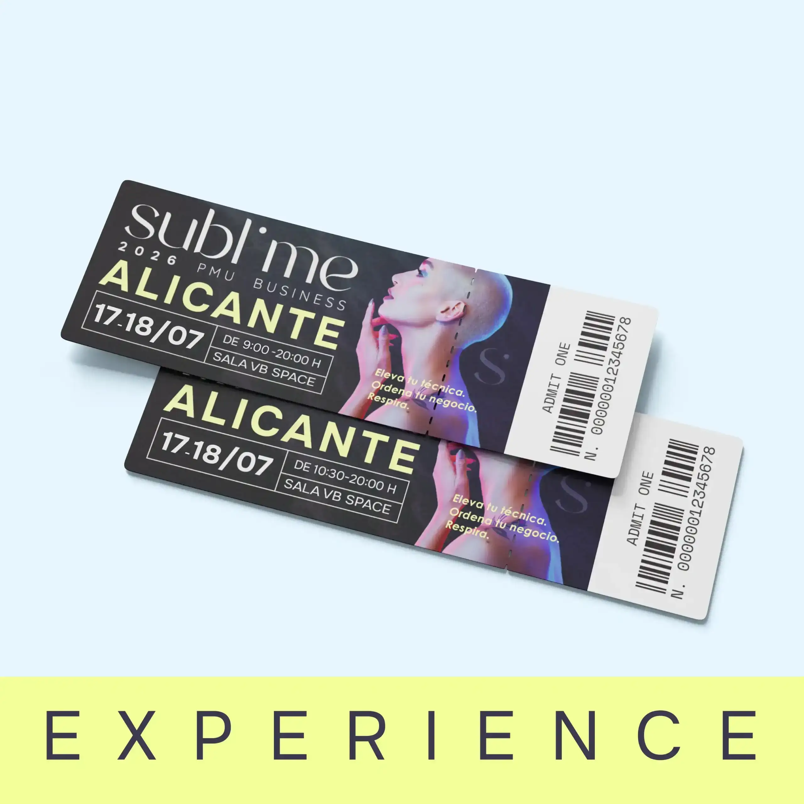 entradas experience